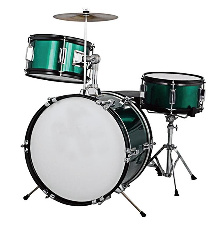 3-Piece Kids Junior Drum Set